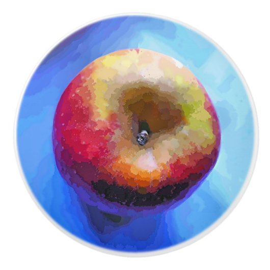 リンゴ セラミックノブ (正面)