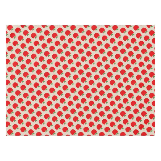 リンゴ テーブルクロス (正面(横))