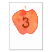 リンゴ テーブルナンバー (裏面)