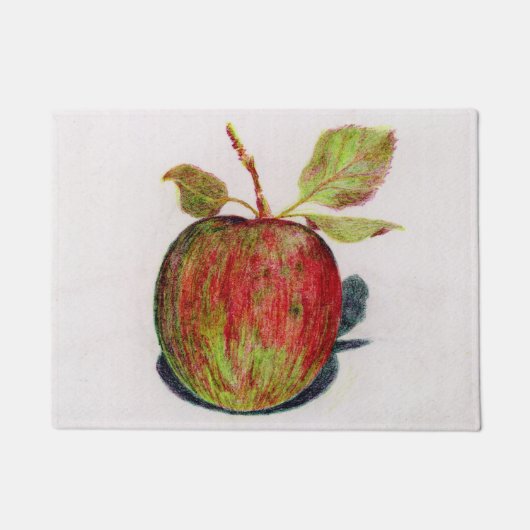 リンゴ ドアマット (正面)
