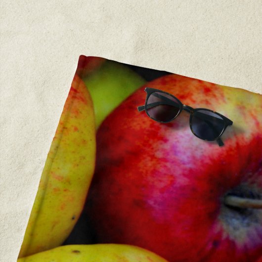 リンゴ ビーチタオル (インサイチュ)