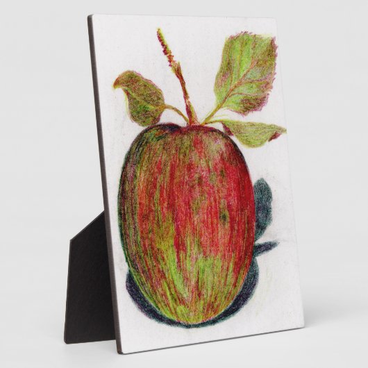 リンゴ フォトプラーク (側面)