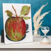 リンゴ フォトプラーク (側面)