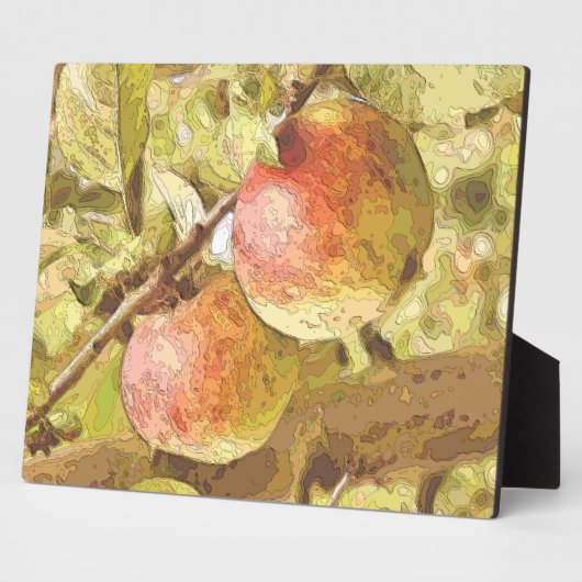 リンゴ フォトプラーク (側面)