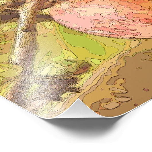 リンゴ フォトプリント            (角)