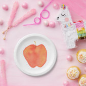 リンゴ ペーパープレート (パーティー)