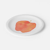 リンゴ ペーパープレート (アングル)