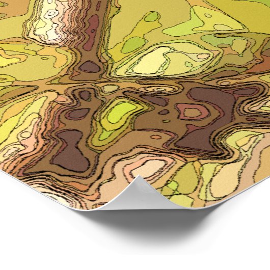 リンゴ ポスター (角)