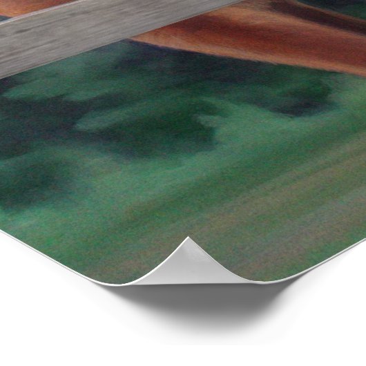 「リンゴ」 ポスター (角)