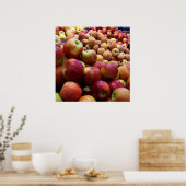 リンゴ ポスター (キッチン)