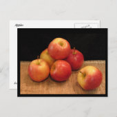 リンゴ ポストカード (正面/裏面)