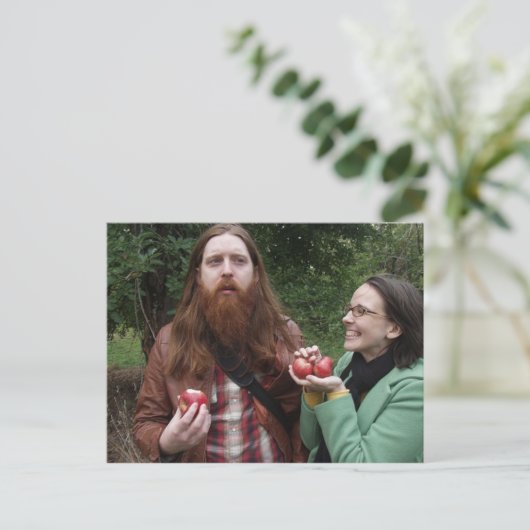 リンゴ ポストカード (スタンド正面)