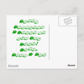 リンゴ ポストカード (裏面)