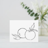 リンゴ ポストカード (スタンド正面)