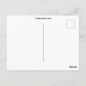 リンゴ ポストカード (裏面)