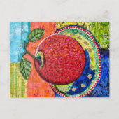 リンゴ ポストカード (正面)