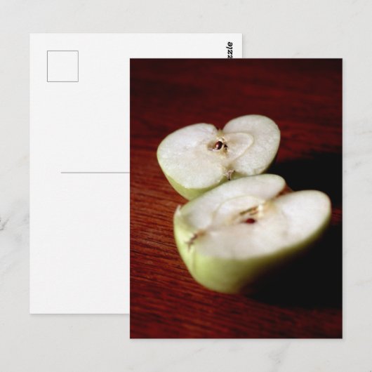 リンゴ ポストカード (正面/裏面)
