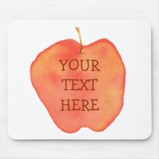 リンゴ マウスパッド (正面)