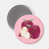リンゴ マグネット (正面/裏面)