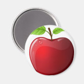 リンゴ マグネット (正面/裏面)