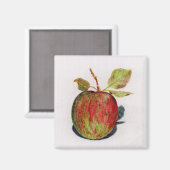 リンゴ マグネット (正面/裏面)