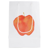リンゴ ミディアムペーパーバッグ (裏面)