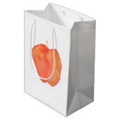 リンゴ ミディアムペーパーバッグ (裏面アングル)