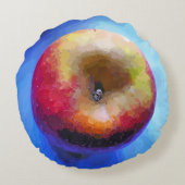 リンゴ ラウンドクッション (裏面)