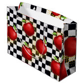 リンゴ ラージペーパーバッグ (裏面アングル)