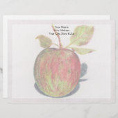 リンゴ レターヘッド (正面/裏面)