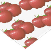 リンゴ ロングテーブルランナー (コーナー)