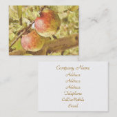 リンゴ 名刺 (正面/裏面)