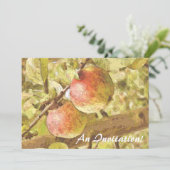 リンゴ 招待状 (スタンド正面)