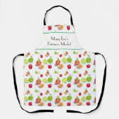 リンゴ、桃、ライム農家市場 エプロン (正面)