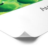 リンゴ、梨、ライム ポスター (角)