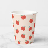 リンゴ 紙コップ (裏面)