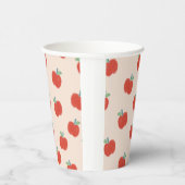 リンゴ 紙コップ (右)