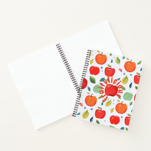 リンゴ#3 ノートブック (内部)