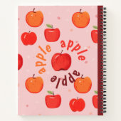 リンゴ#3 ノートブック (裏面)