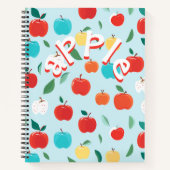 リンゴ#4 ノートブック (正面)