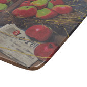 リンゴ（Fellix Vallotton著） カッティングボード (角)