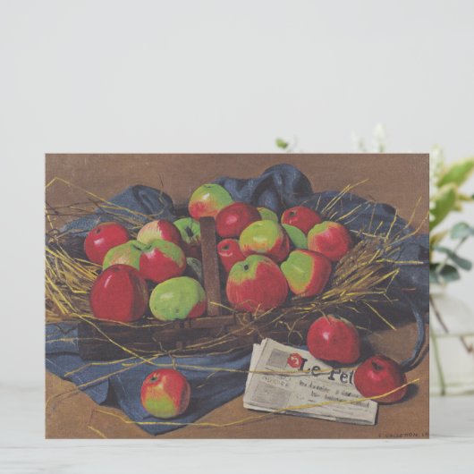 リンゴ（Fellix Vallotton著） カード (スタンド正面)