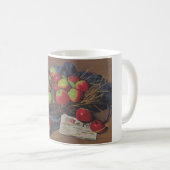 リンゴ（Fellix Vallotton著） コーヒーマグカップ (正面右)