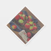 リンゴ(Fellix Vallotton著) スタンダードランチョンナプキン (角)