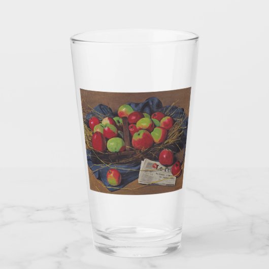 リンゴ（Fellix Vallotton著） タンブラーグラス (正面)