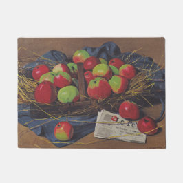 リンゴ（Fellix Vallotton著） ドアマット