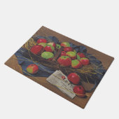 リンゴ（Fellix Vallotton著） ドアマット (アングル)