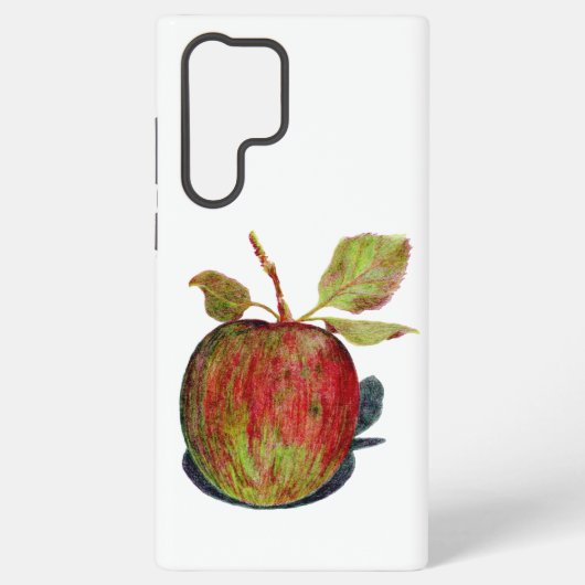 リンゴ SAMSUNG GALAXYケース (裏面)