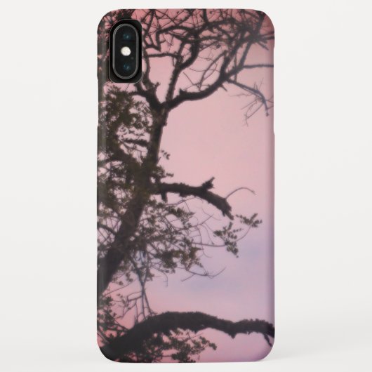 リンゴiphone xケースTREE INサンセットデザイン Case-Mate iPhoneケース (裏面)