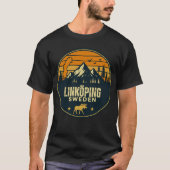 リンシェーピング,スウェーデン Sverige Tシャツ (正面)